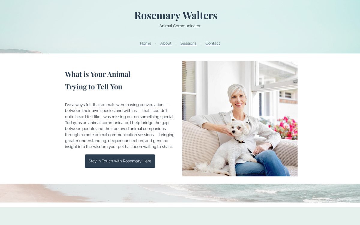 Rosemary Walters website